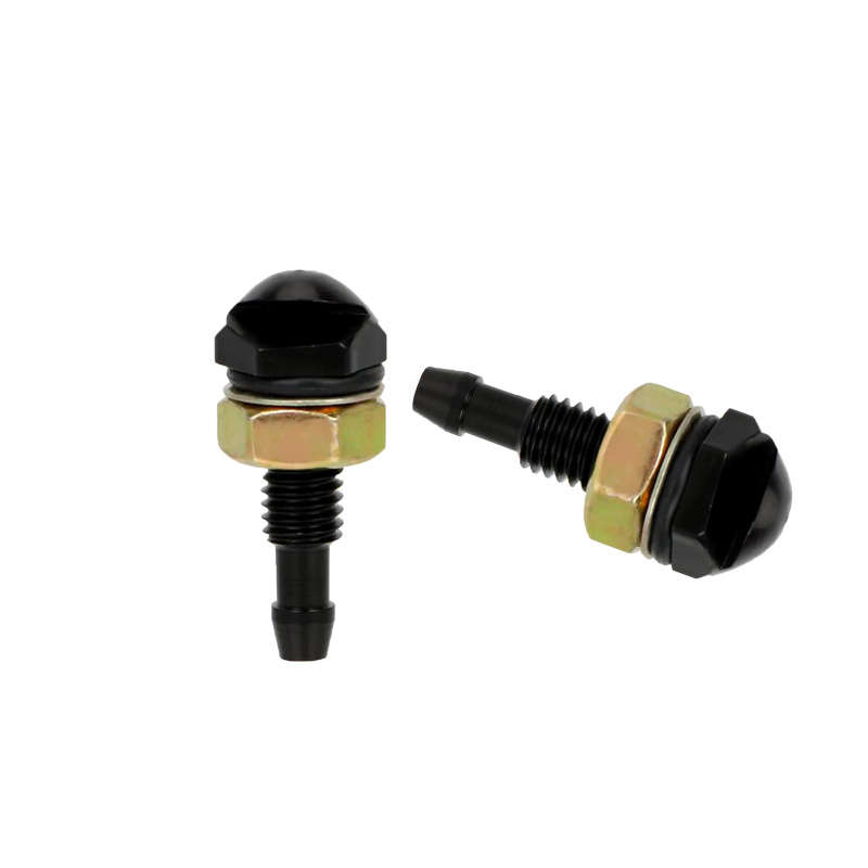 2Pcs Red Universal Aluminum Alloy Car Washer Wiper Jet Nozzles