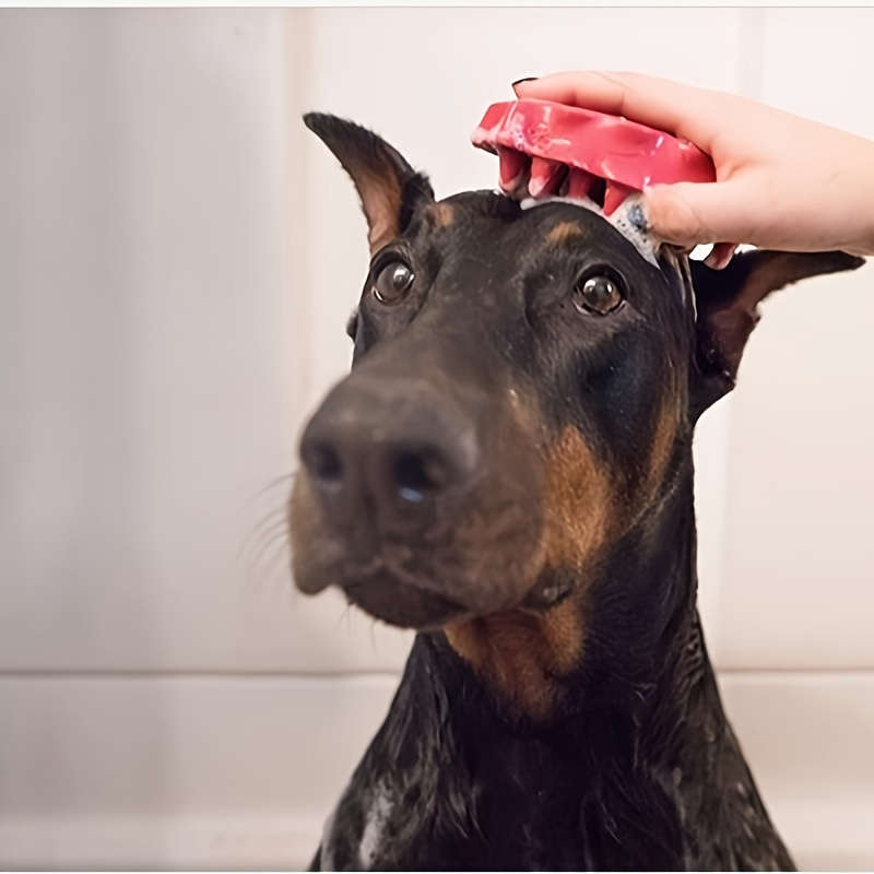 1pc Pink opp packaging Pet Comb