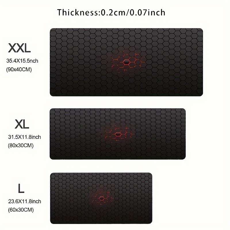 1pc Hexagonal Honeycomb Pattern Fun Mouse Pad Polygonal Multifunctional Practical
