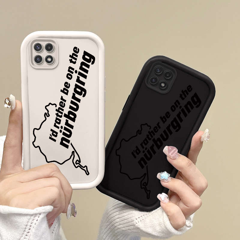 1pc White For Samsung Galaxy A05s Phone Cases