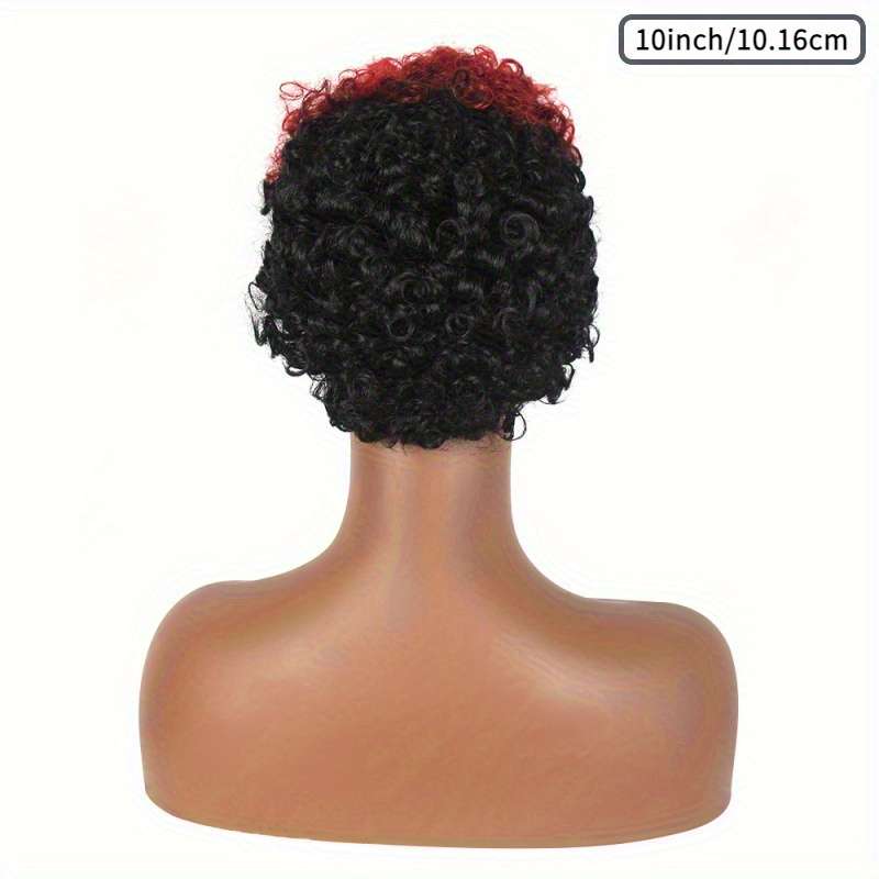 1Pc Photo Color 25.4cm Fashion Design Wig