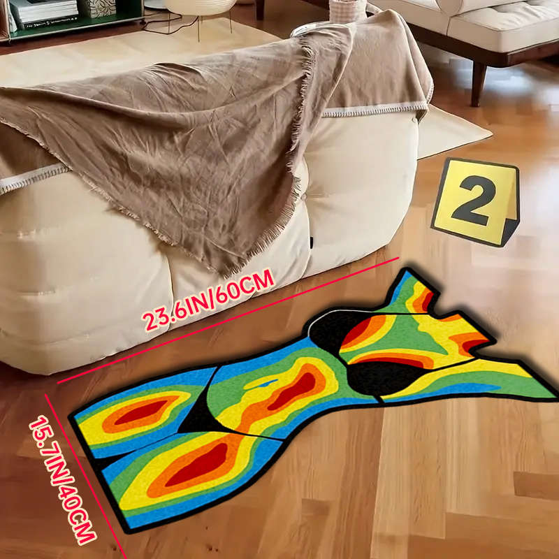 1Pc 15.7x23.6inch 40x60cm Floor Mat