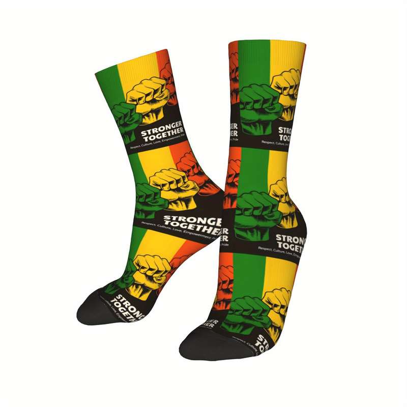 1 Pair Multicolor One Size Socks