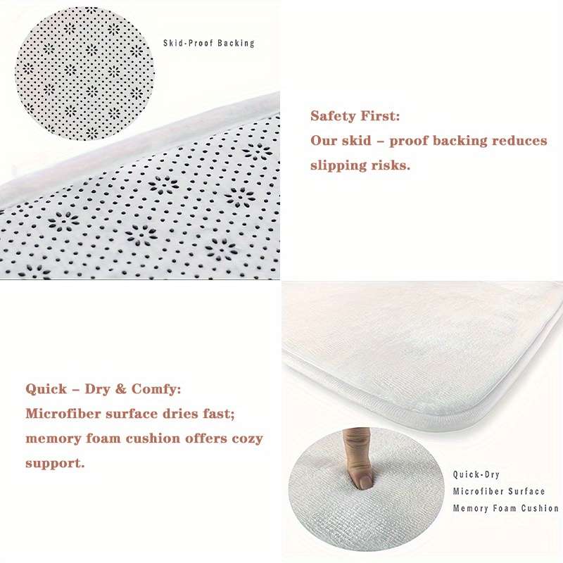 1Pc 40x60cm 15.7x23.6inch Floor Mat
