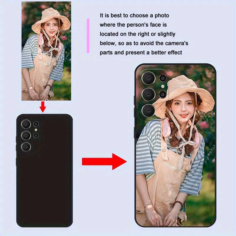 1pc Black For Samsung Galaxy A36 Phone Cases