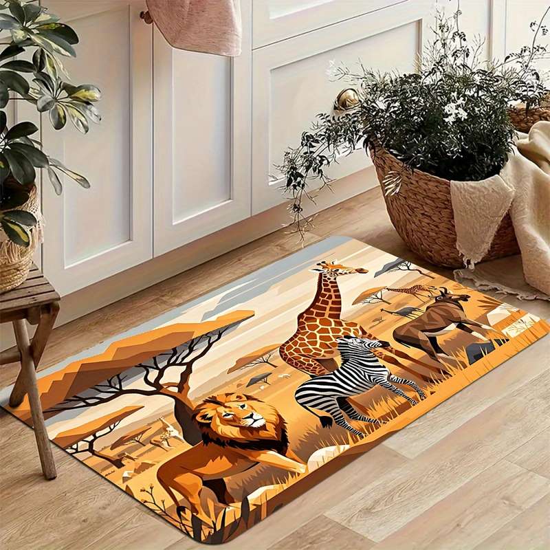 1Pc 19.69x31.50inch 50x80cm Floor Mat