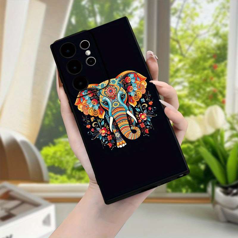 1pc Black For Samsung Galaxy A52 Phone Cases
