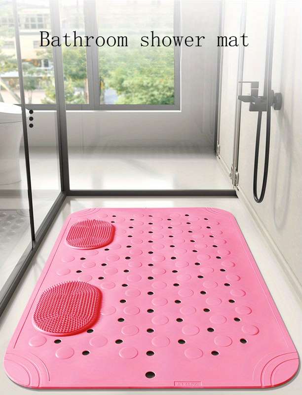 1Pc Pink 50x32 Floor Mat