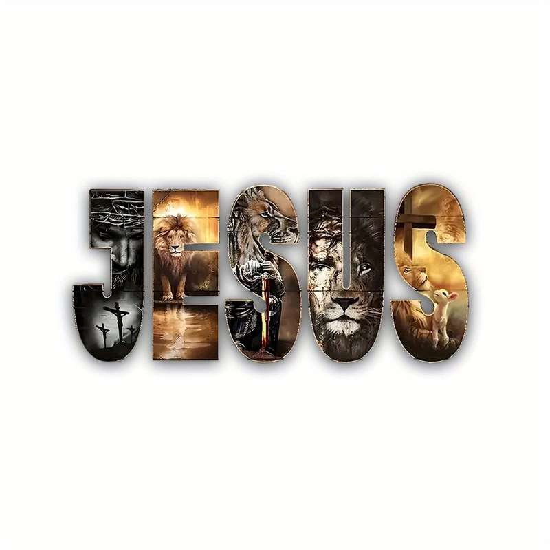 1pc Jesus Christian Themed Stickers