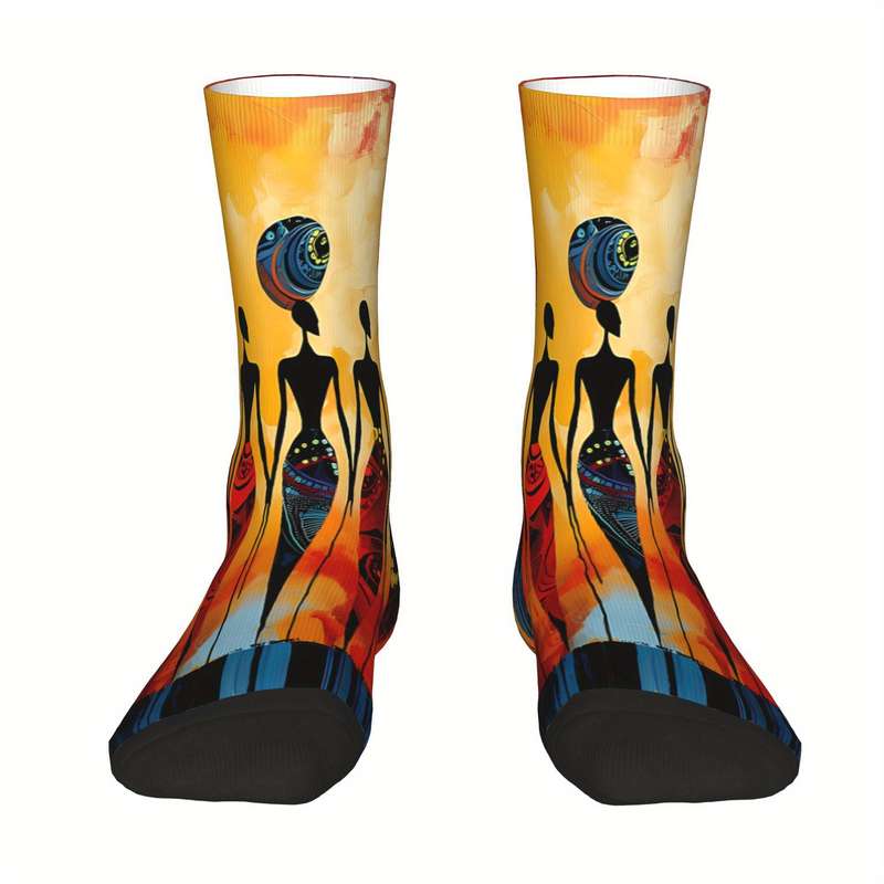 1 Pair Multicolor One Size Socks