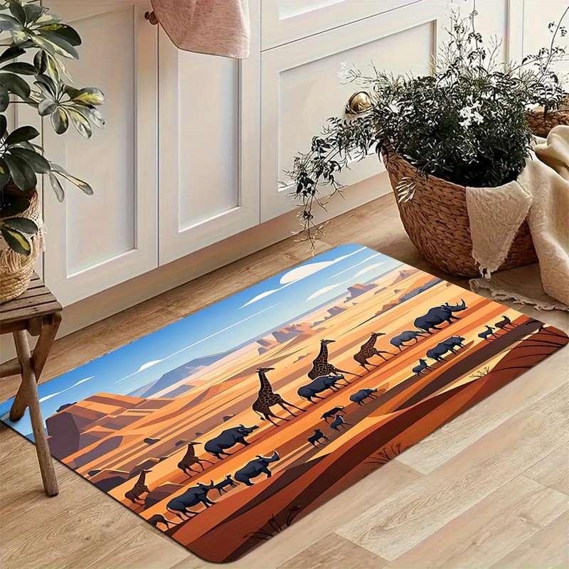 1Pc 19.69x31.50inch 50x80cm Floor Mat