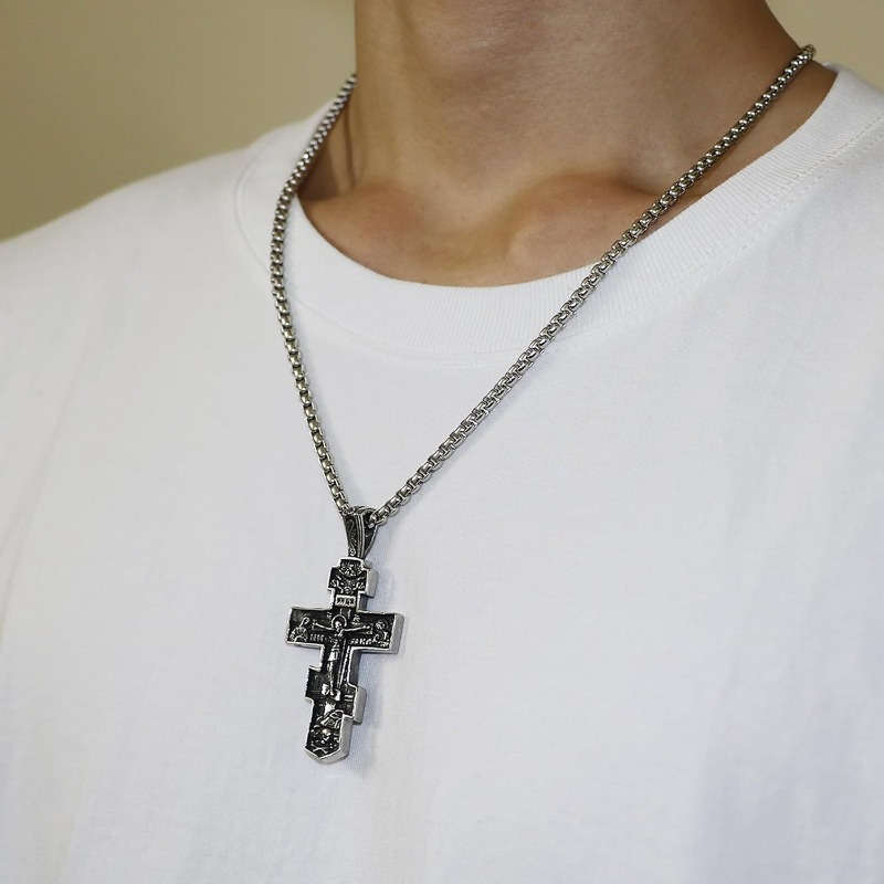 1 Piece Antique Silvery Pendant jewelry Jesus Theme Pendant