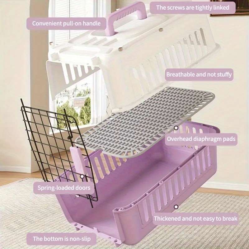 1pc Gray - A1 Pet Cage