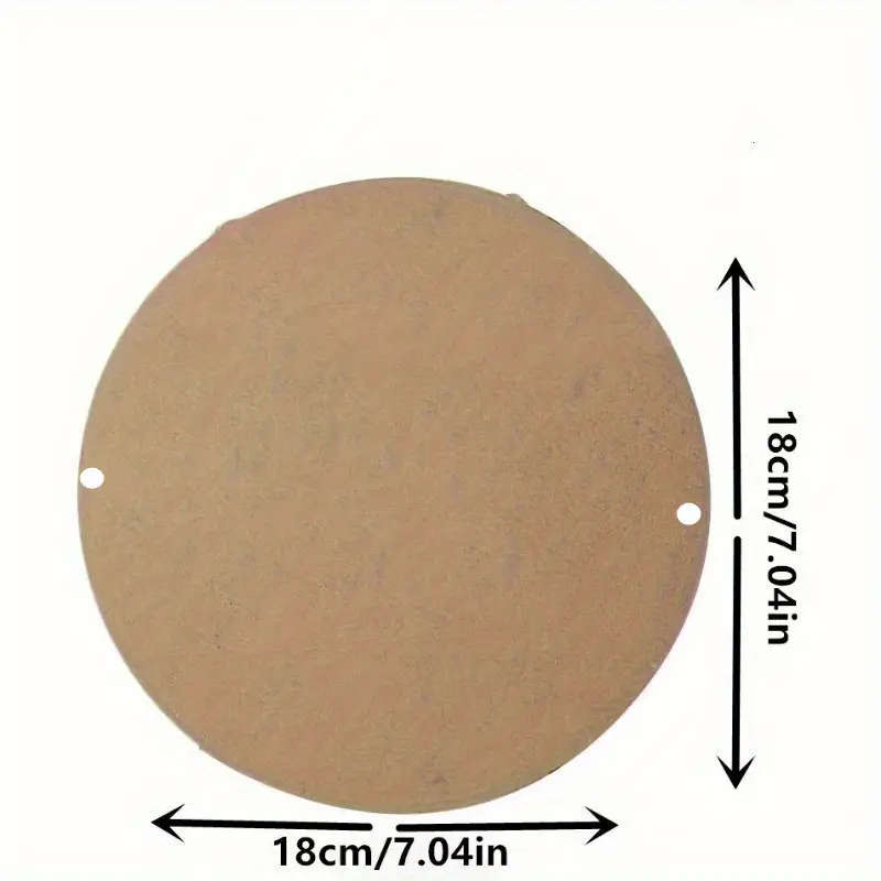 1pc Vintage Planting Garden Believing in Tomorrow Wall Sign 17.78x17.78cm Wood Fiberboard Decor for