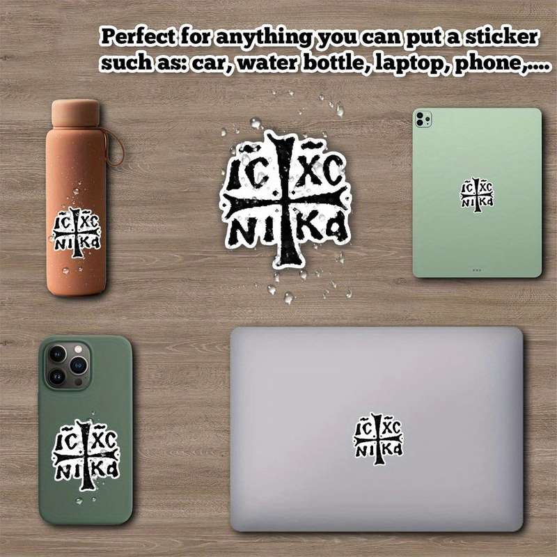 1pc Jesus Christian Themed Stickers