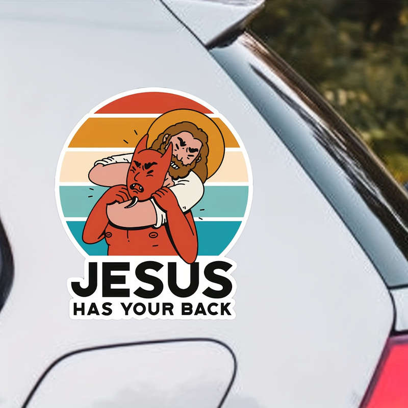 1pc Jesus Christian Themed Stickers