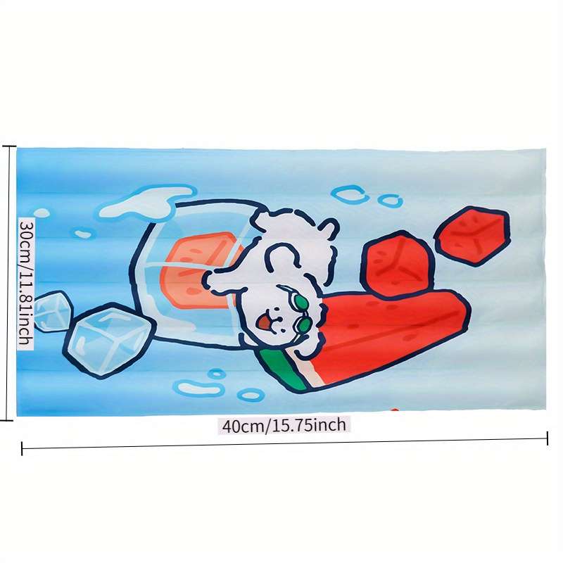 1piece Bondi Blue Cooling Pad Size S