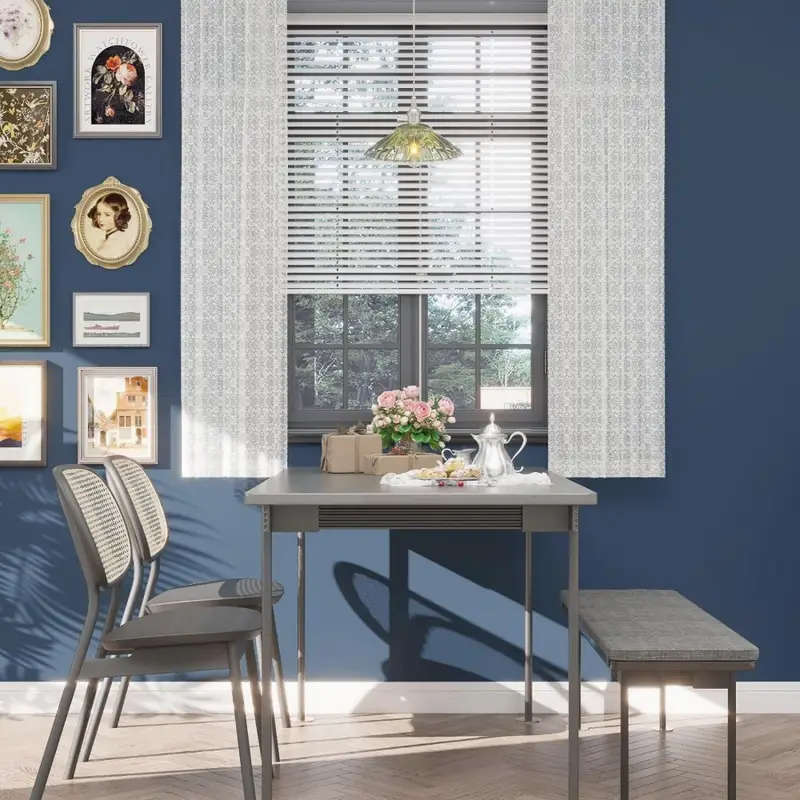 Peel And Stick Blue Wallpaper 40cm*3m