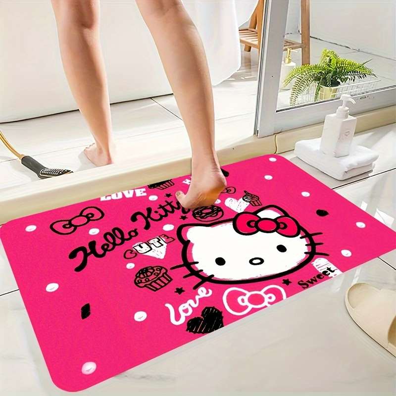 1Pc Pink 31.5x19.69inch 80x50cm Floor Mat