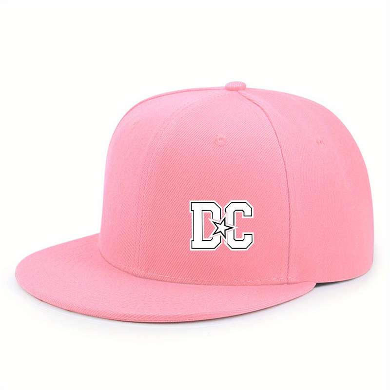 1pc New Design American Casual All-match Hip-hop Hat for Men and Women Fashionable Flat Brim Hat