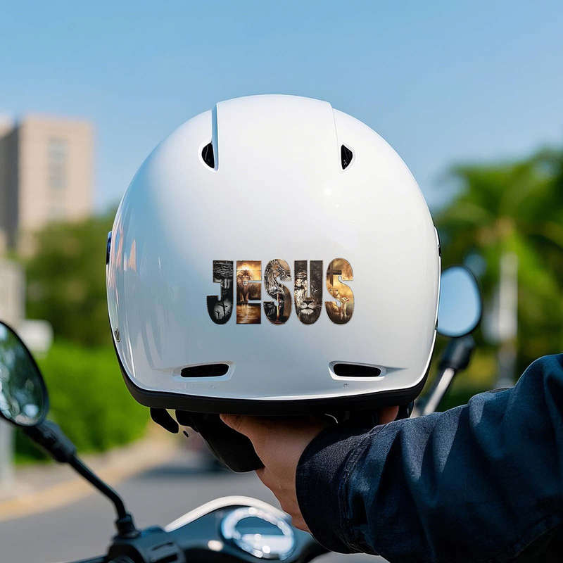 1pc Jesus Christian Themed Stickers