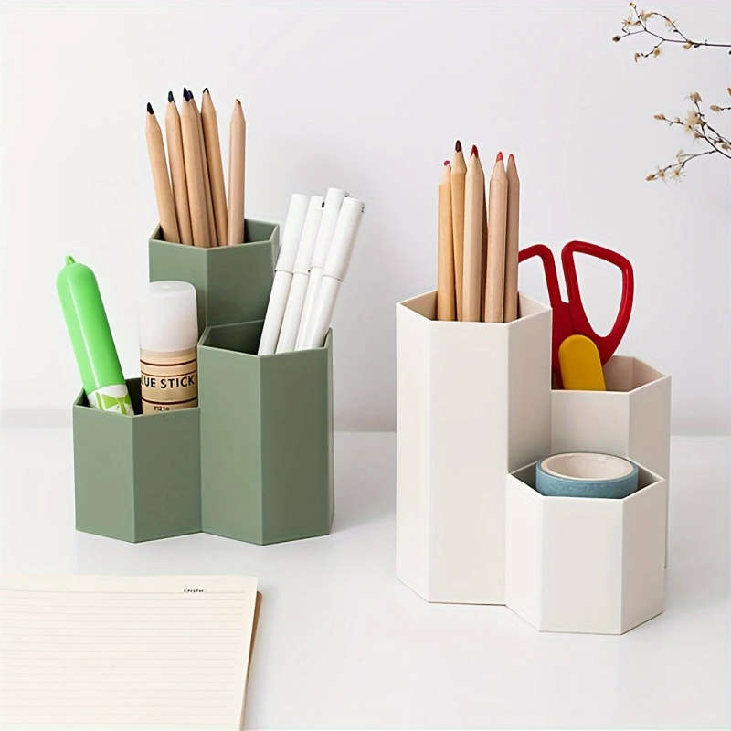 1pc Multi-Functional Desk Organizer Pen Holder Pencil Cup and Office Accessories Storage Suitable