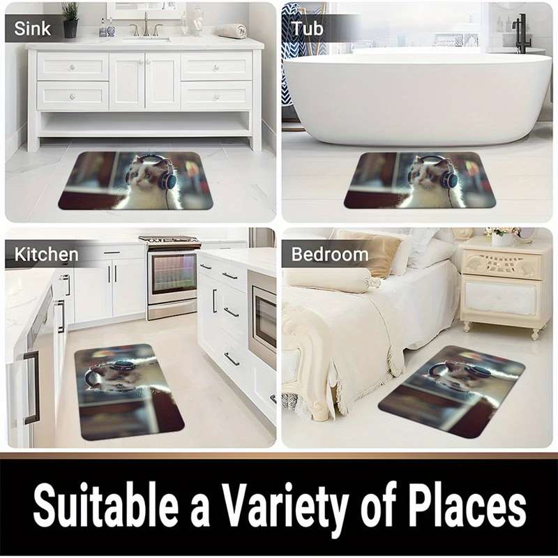 1Pc 40x60cm 15x23inch Floor Mat