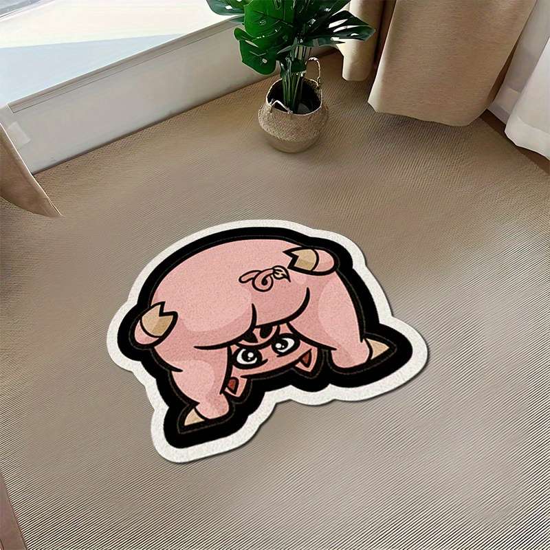 1Pc 23.6x20.9inch 60x53cm Floor Mat