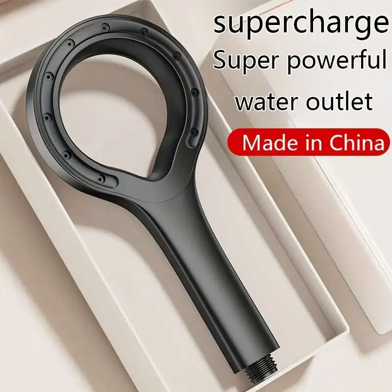 1pc Shower Head With High-Pressure And Water-Saving Design Hand Shower With Mist Spray Unique Star-R