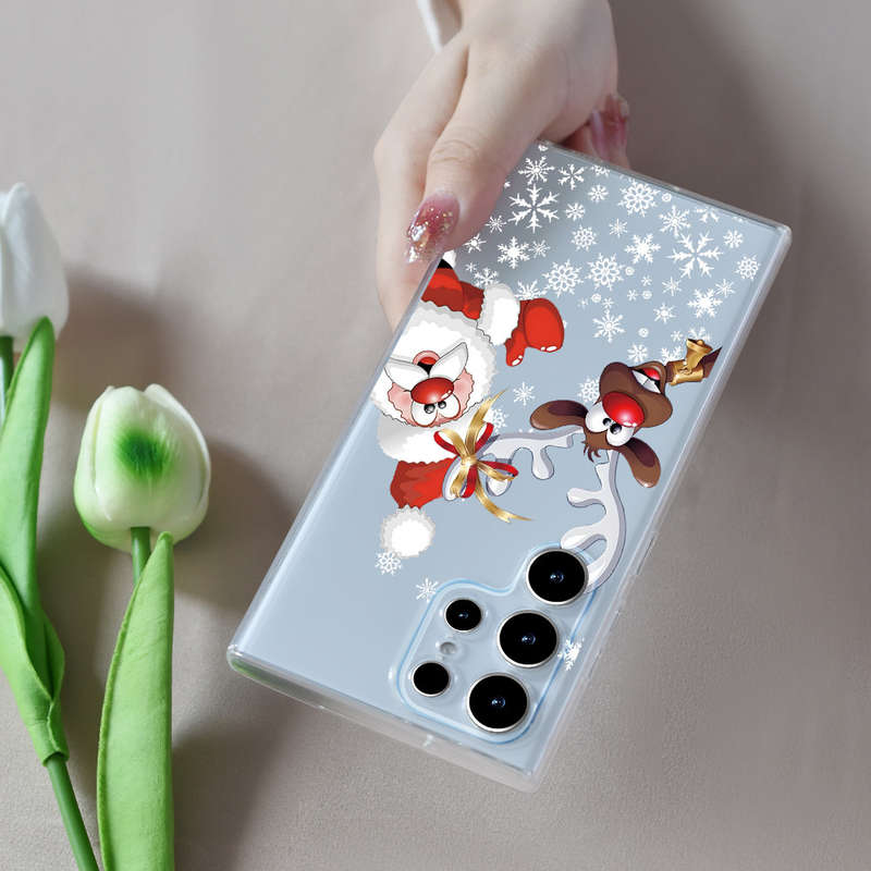 1pc Transparent For Samsung Samsung Galaxy S23 Phone Cases
