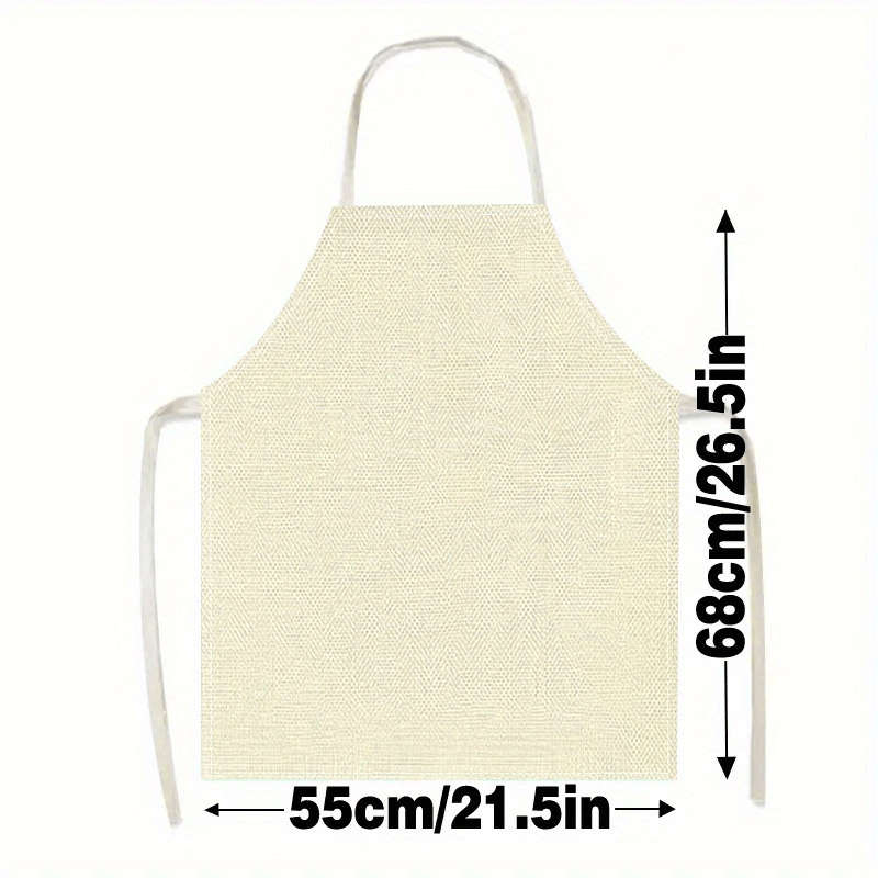 1pcs Plaid Apron Black and White Grid Coffee Chocolate Gourmet Home Decoration Kitchen Sleeve