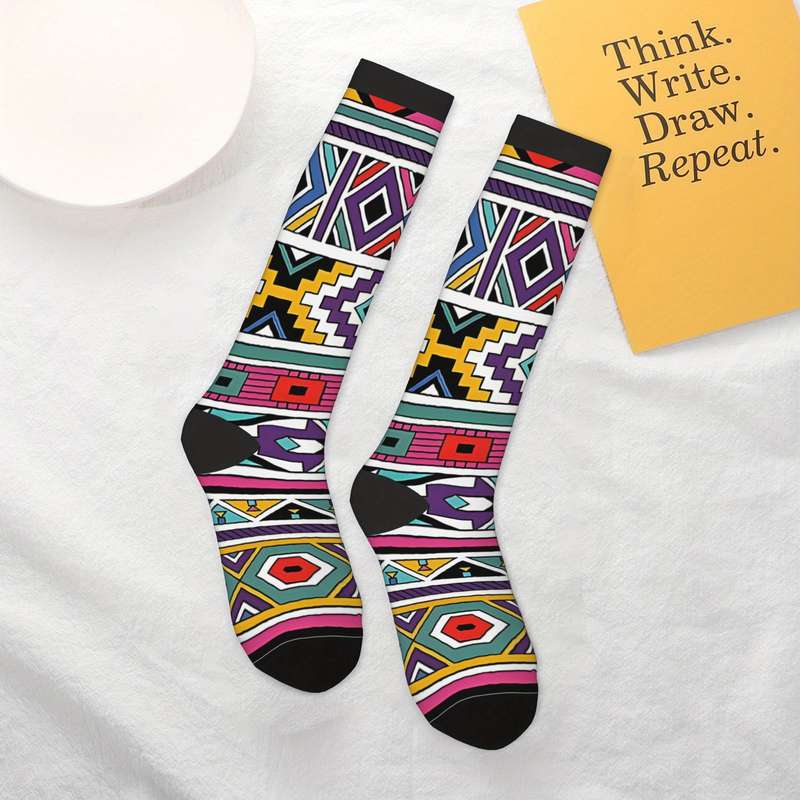 1 Pair Multicolor One Size Socks