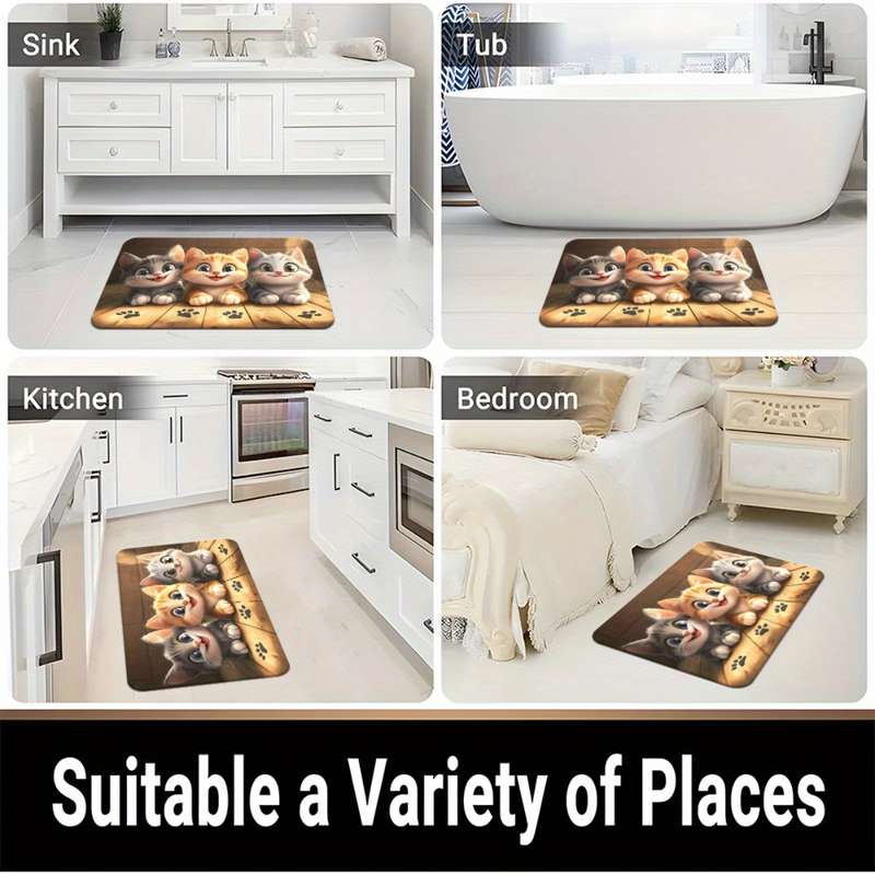 1Pc 19.68x31.49inch 50x80cm Floor Mat