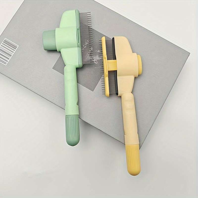 1pc Yellow Comb Pet Comb