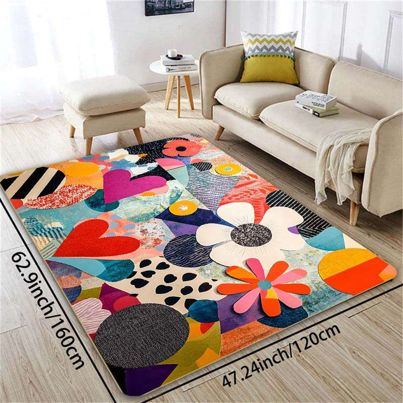 1Pc 47.24x62.99inch 120x160cm Floor Mat
