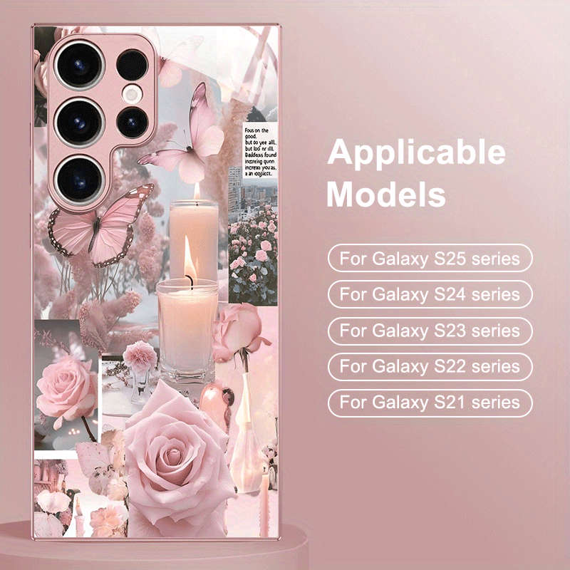 1pc Pink Color For Samsung Galaxy A53 5G Phone Cases