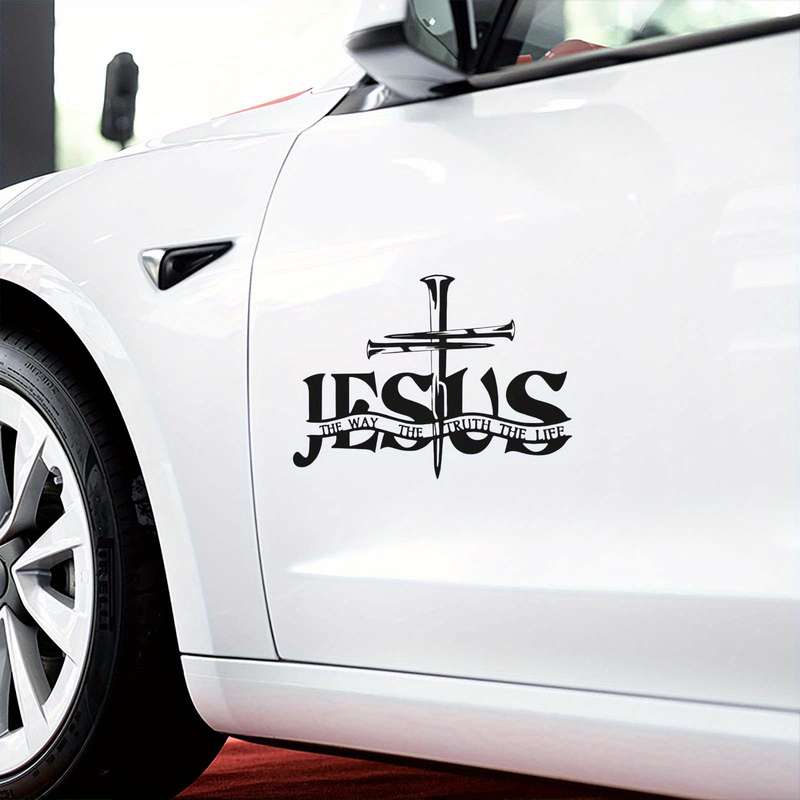 1pc Jesus Christian Themed Stickers