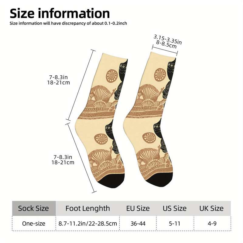 1 Pair Multicolor One Size Socks