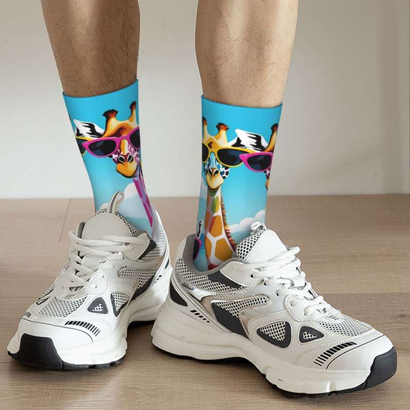 1 Pair Multicolor One Size Socks