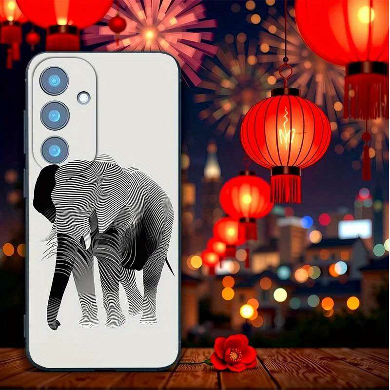 1pc Black For Samsung Galaxy A55 5G Phone Cases