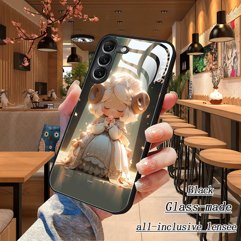 1pc Black For Samsung Galaxy A73 5G Phone Cases