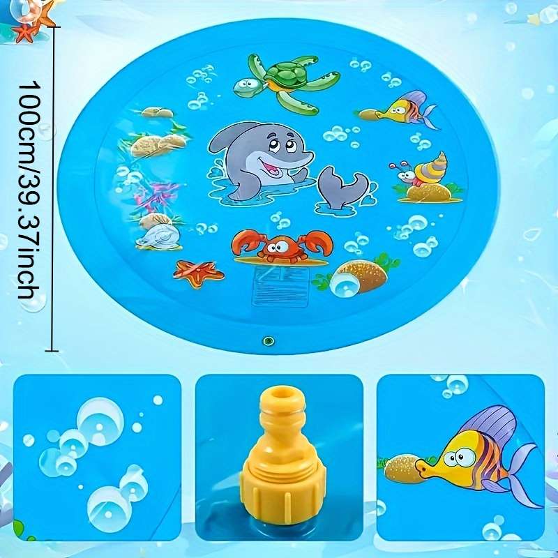 1piece Xl Splash Mat Cooling Pad