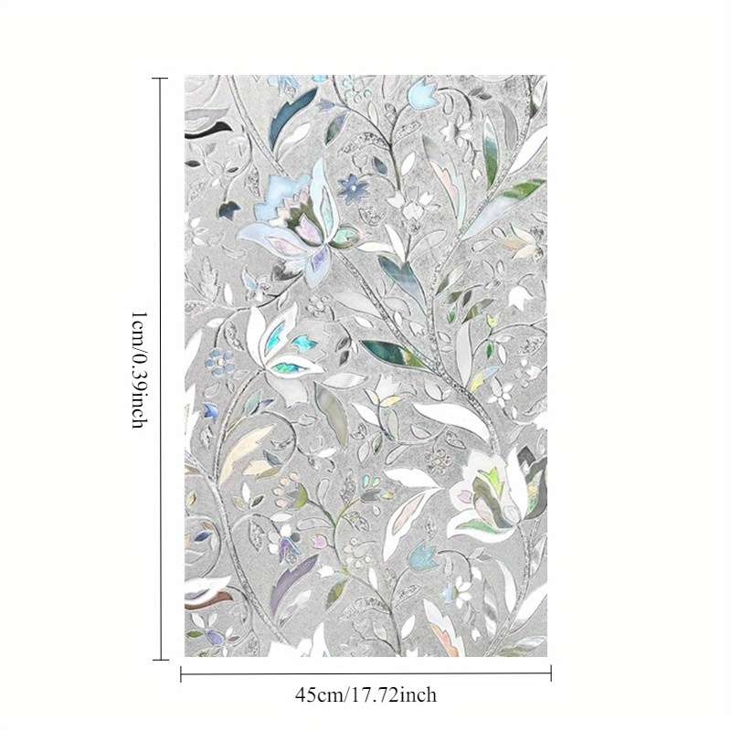 1pc 29.97cm x 3.0meter Quantity 1 Piece Door And Window Stickers