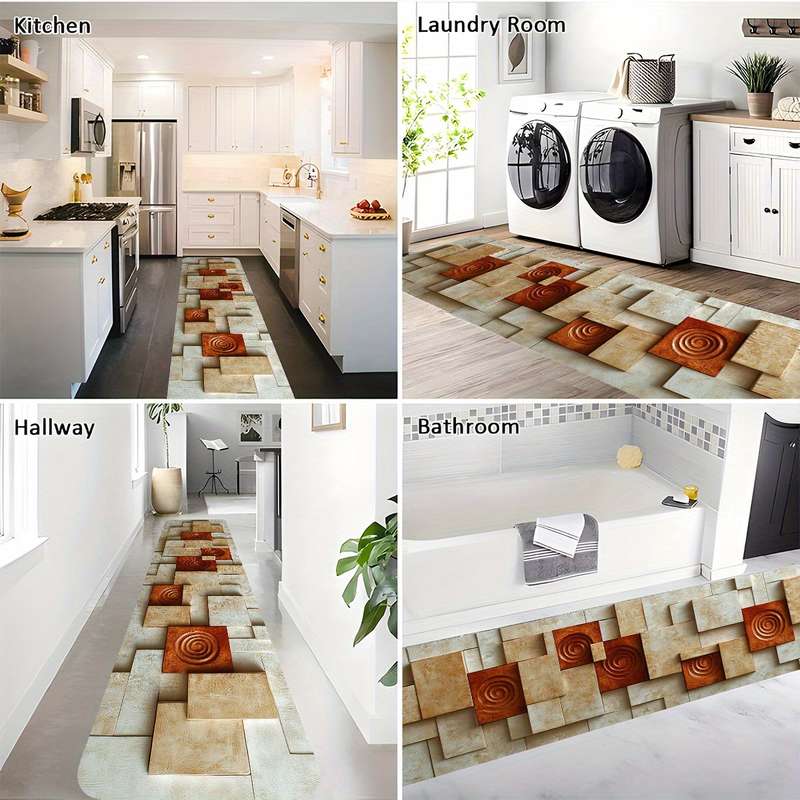 1Pc Mixed Color 24x71inch 60x180cm Floor Mat
