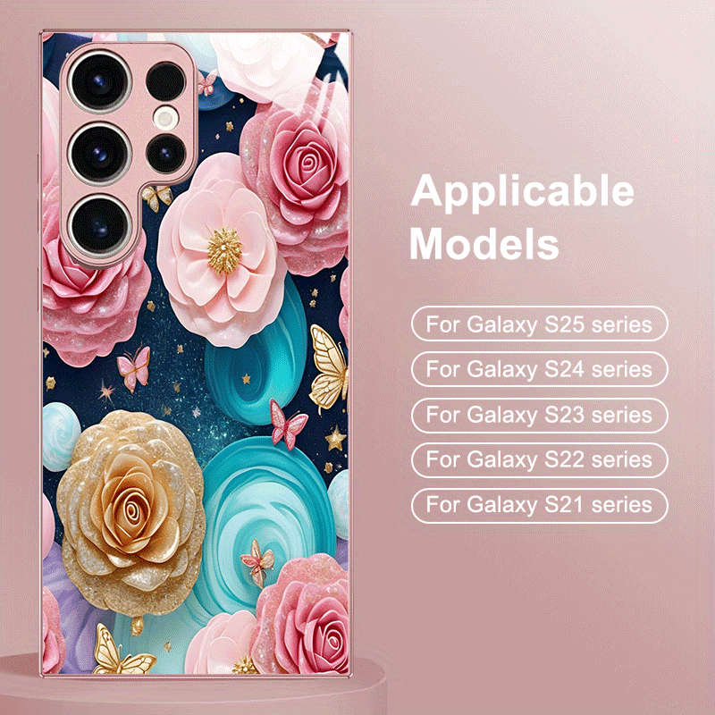 1pc Pink Color For Samsung Galaxy A21s Phone Cases