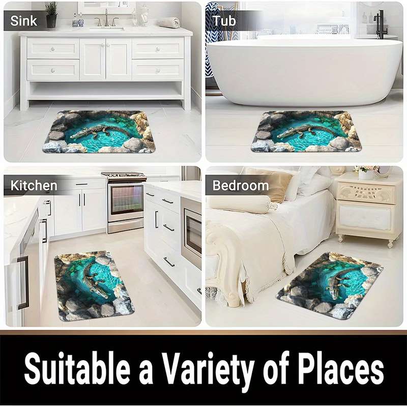 1Pc 50x80cm Floor Mat