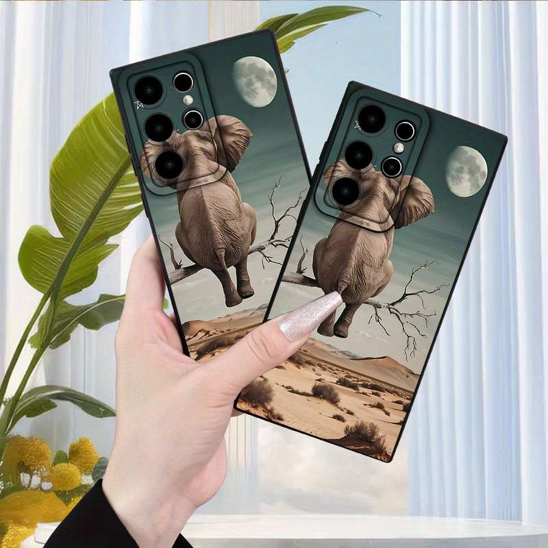 1pc Black For Samsung Galaxy A52 Phone Cases