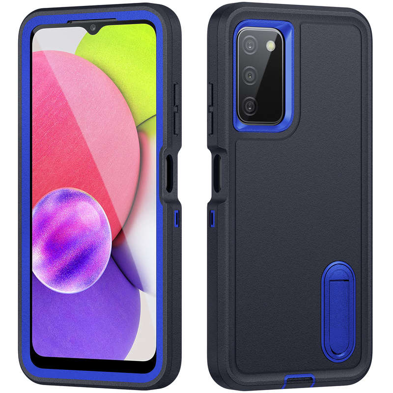 1pc Blue Add  Blue  For Samsung Galaxy A03S USA Version Phone Cases
