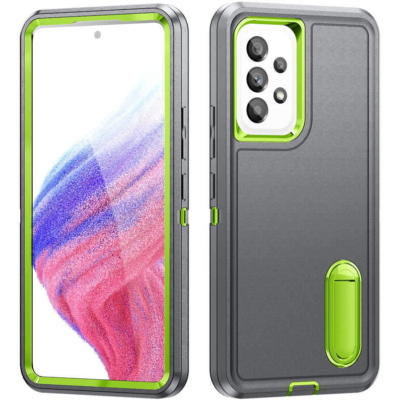 1pc Gray Add  Green  For Samsung Galaxy A53-5G Phone Cases