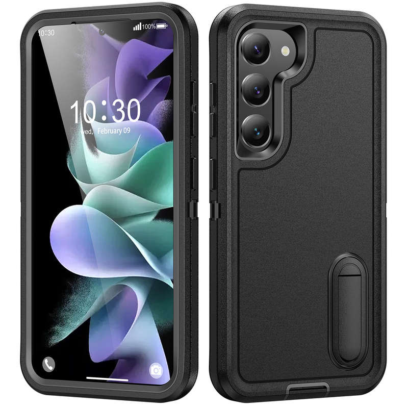1pc Black Add  Black For Samsung Galaxy S22 Plus Phone Cases